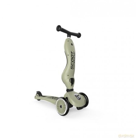 Jeżdzik i hulajnoga Scoot and Ride - 2 in 1 Balance Bike/ Scooter - Olive (SR-00001)
