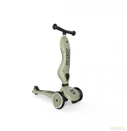 Jeżdzik i hulajnoga Scoot and Ride - 2 in 1 Balance Bike/ Scooter - Olive (SR-00001)