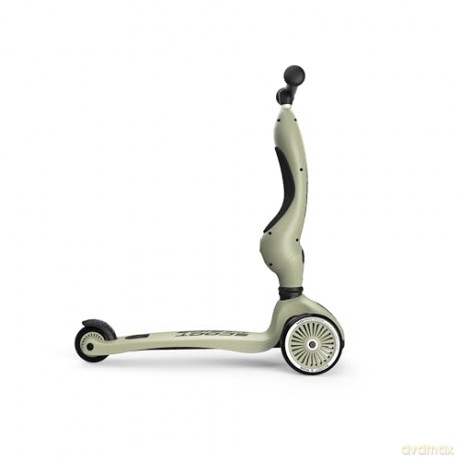 Jeżdzik i hulajnoga Scoot and Ride - 2 in 1 Balance Bike/ Scooter - Olive (SR-00001)