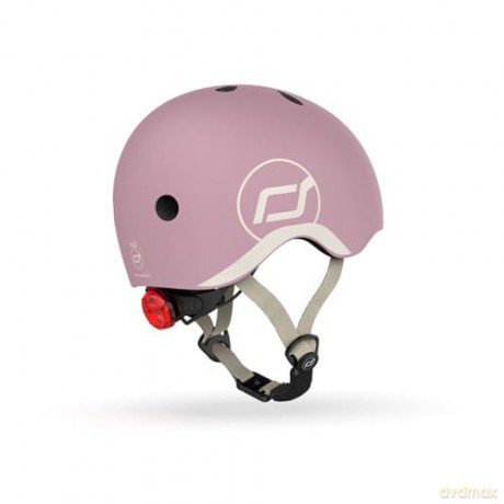 Kask dziecięcy Scoot and Ride - Helmet XXS - 45 - 51cm - wildberry (SR-00081)