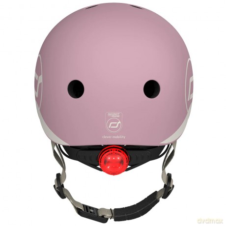 Kask dziecięcy Scoot and Ride - Helmet XXS - 45 - 51cm - wildberry (SR-00081)