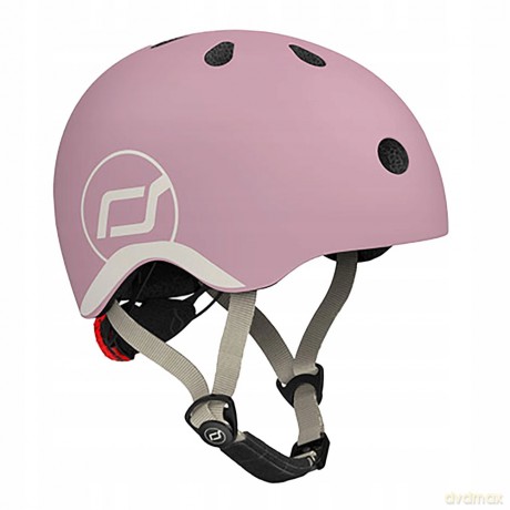 Kask dziecięcy Scoot and Ride - Helmet XXS - 45 - 51cm - wildberry (SR-00081)