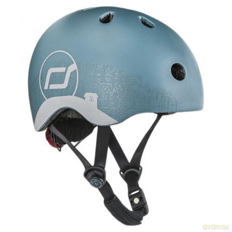 Scoot and Ride - Helmets XXS Reflective - Steel (HXXSRCW01)