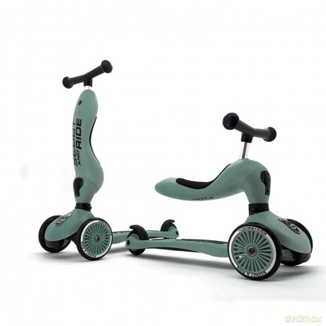 Hulajnoga jeździk 2w1 Scoot and Ride - Highway Kick 1 - Forest (SR-96269)