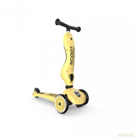 Hulajnoga dla dzieci jeździk 2w1 Scoot and Ride - Highway Kick 1 - Lemon (HWK1CW11)