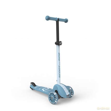Scoot and Ride - Highwaykick 3S LED - Steel (00933)
