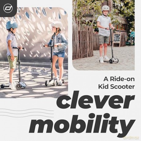 Scoot and Ride - Highwaykick 5 LED - Ash (HWK5CW08)