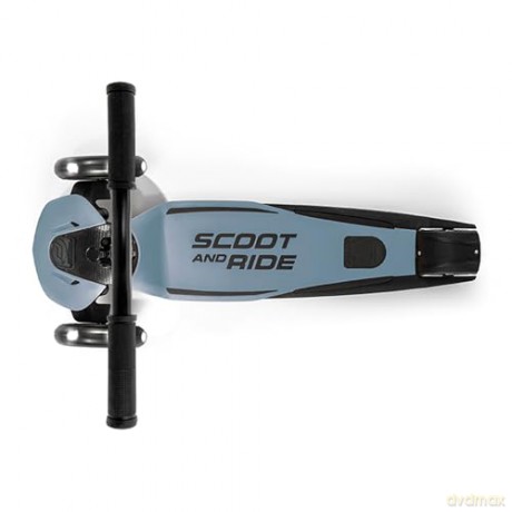 Scoot and Ride - Highwaykick 5 LED - Steel (HWK5CW05)