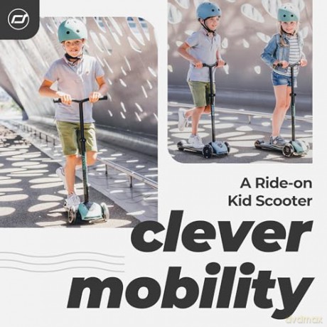 Scoot and Ride - Highwaykick 5 LED - Steel (HWK5CW05)