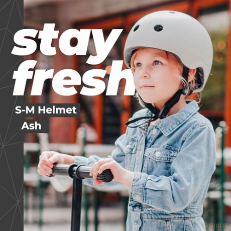 Scoot and Ride - Kids Helmet S-M - 51 - 55cm - Ash (SR-96367)