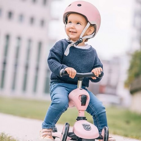 Scoot and Ride - Kids Helmet S-M - 51 - 55cm - Rose (SR-96368)
