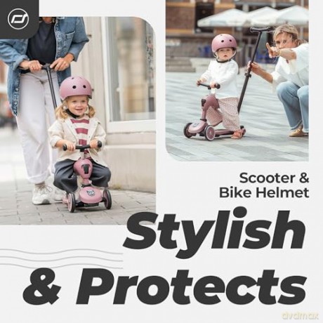 Scoot and Ride - Kids Helmet S-M - 51 - 55cm - Rose (SR-96368)