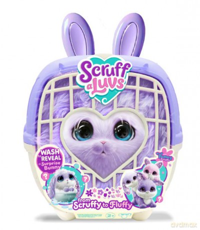 Scruff-a-Luvs - Bunny Pet - Purple (30658)