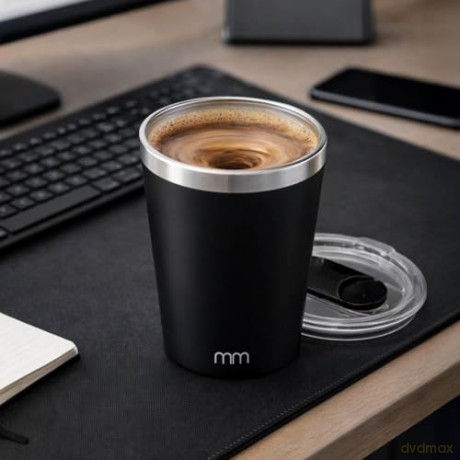 Self stirring mug