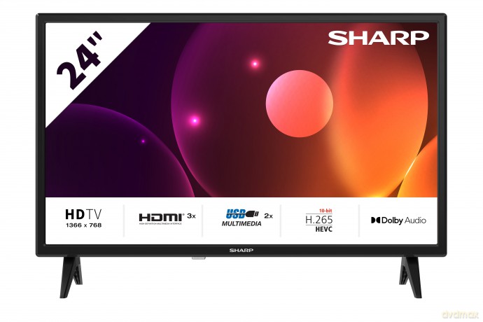 Sharp - 24 HD Ready Sharp Android TV LC-24FH2EA