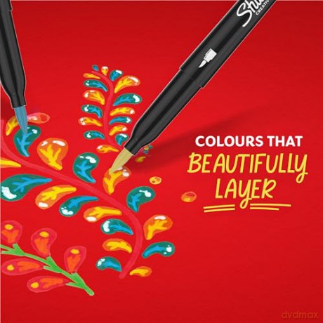Sharpie - Creative Acrylic 5âBlister - Earth Tones - Brush Tip (2223317)