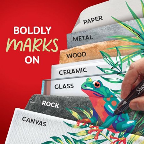 Sharpie - Creative Acrylic 5âBlister - Warm Tones - Bullet Tip (2223314)