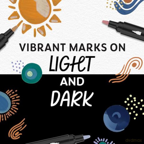 Sharpie - Creative Acrylic 5âBlister - Warm Tones - Bullet Tip (2223314)