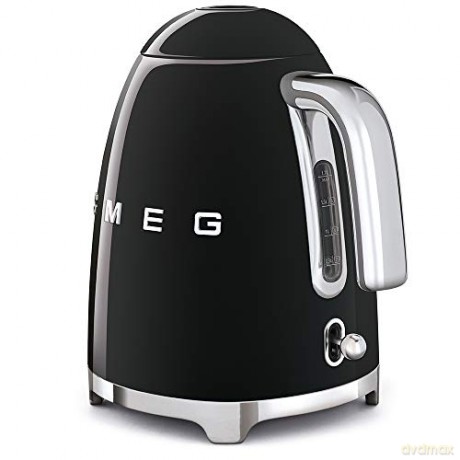 SMEG Waterkettle 1,7lÂ Black - KLF03BLEU