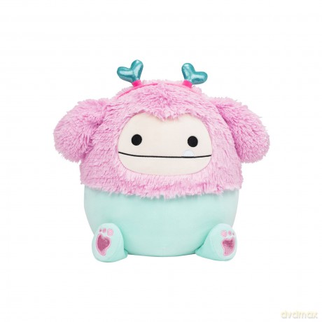 Squishmallows - 19 cm Love - Bessem the Mint and Pink Bigfoot