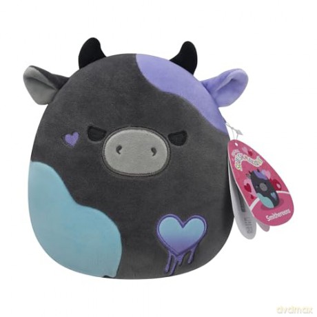 Squishmallows - 19 cm Love - Smithereens the Charcoal Grey Cow