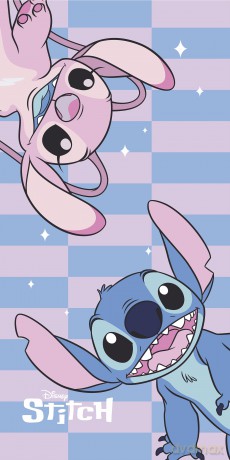 Stitch towel 70x140 cm.