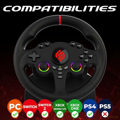 Kierownica gamingowa Subsonic - 220 RS Steering Wheel