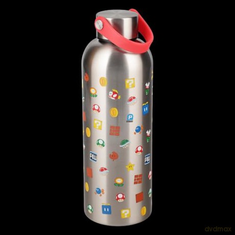 Super Mario - Metal Water Bottle