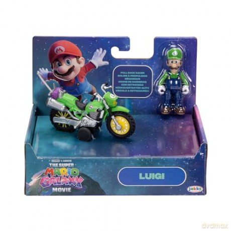 Super Mario - Movie 2 - Luigi with Vehicle Wave 1 (432344) [FIGURKA]