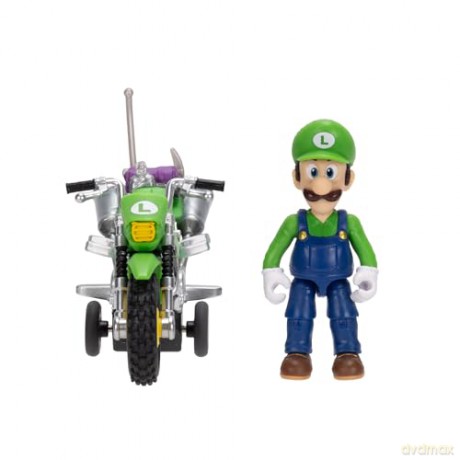 Super Mario - Movie 2 - Luigi with Vehicle Wave 1 (432344) [FIGURKA]