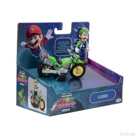 Super Mario - Movie 2 - Luigi with Vehicle Wave 1 (432344) [FIGURKA]