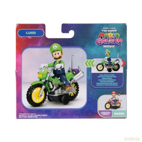 Super Mario - Movie 2 - Luigi with Vehicle Wave 1 (432344) [FIGURKA]