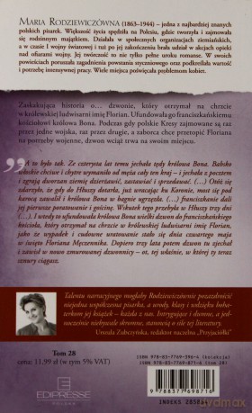 Florian z Wielkiej Hłuszy. Klasyka Literatury Kobiecej. Tom 28 - Maria Rodziewiczówna [KSIĄŻKA]