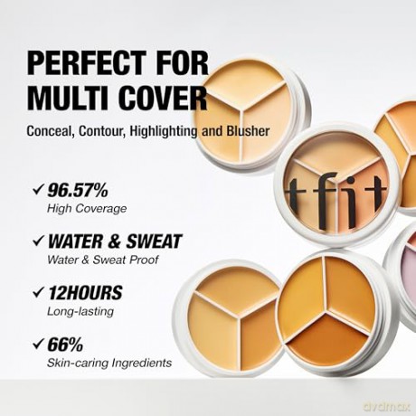Tfit - Cover Up Pro Concealer - 02 Warm