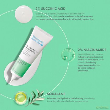 The Organic Pharmacy - Clarifying Gel Moisturiser 40 ml