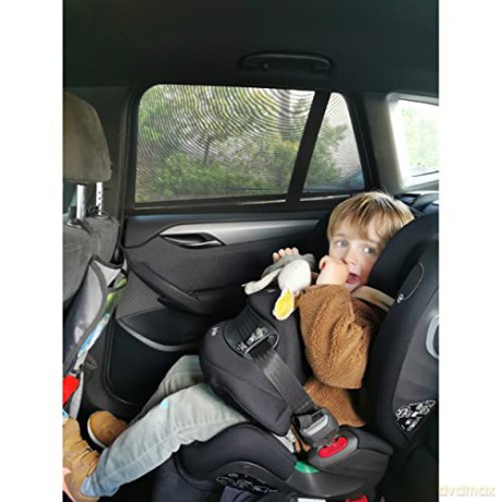 Tineo - Car Sunshade - 2-pack - Universal Fit, max 80 x 110 cm