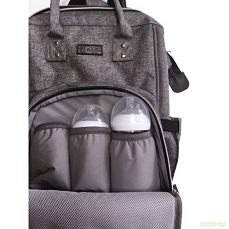 Tineo - Diaper Bag Backpack - Grey