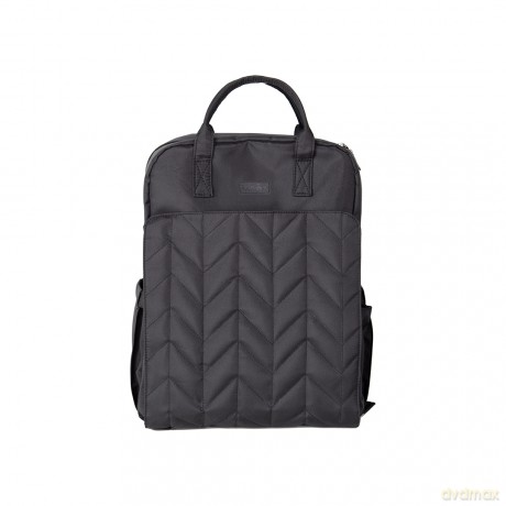 Tineo - Diaper Bag Backpack Quilt - Black