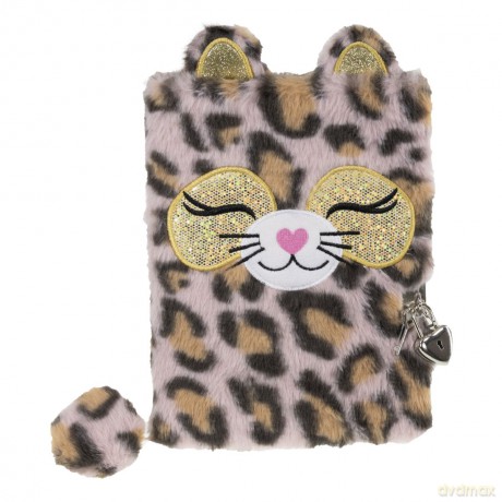 Tinka - Diary Pink Leopard w/Lock