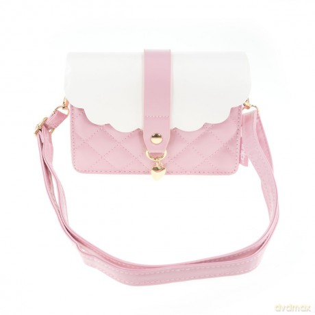 Tinka - Pretty Purse - Pink/White