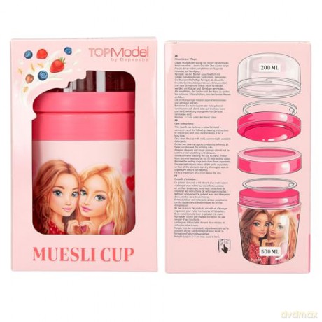 Topmodel - Muesli Cup - Pink - 500 ml