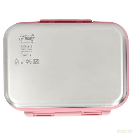 Topmodel - TOPModel Lunchbox - Stainless Steel - Pink