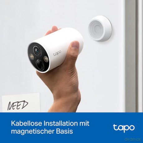 TP-Link - Tapo C425 (2-pack) Smart Wire-Free Security Camera