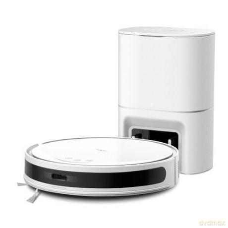 TP-Link - Tapo RV20 Max Plus 5300Pa Suction MagSlim LiDAR Navigation Robot Vacuum and Mop with Auto-Empty Dock - White