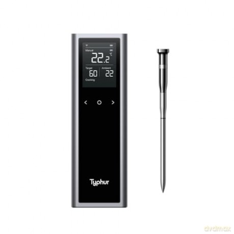 TYPHUR - Sync One Single Probe Smart Wireless Meat Thermometer - Bluetooth/WiFi Connection