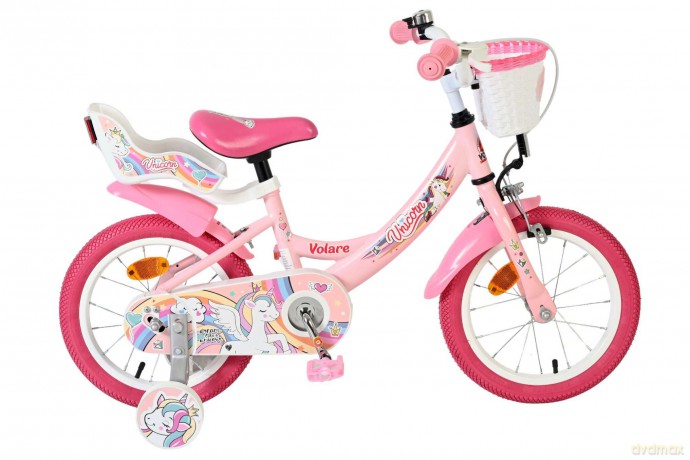 Volare - Children's Bicycle 14 - Unicorn Pink (61470)