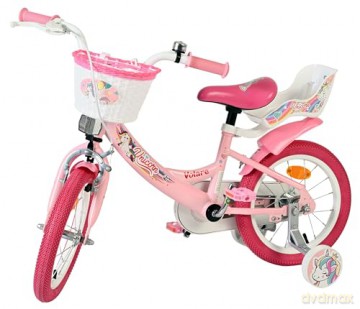 Volare - Children's Bicycle 14 - Unicorn Pink (61470)