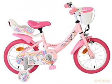 Volare - Children's Bicycle 14 - Unicorn Pink (61470)