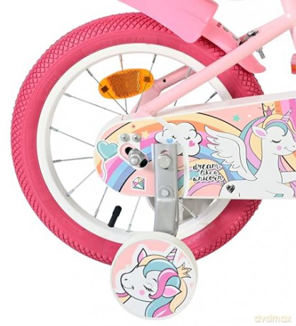 Volare - Children's Bicycle 14 - Unicorn Pink (61470)