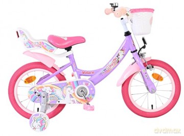 Volare - Children's Bicycle 14 - Unicorn Purple (61479)